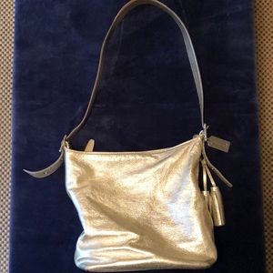 Coach Legacy Metallic Large Handbag